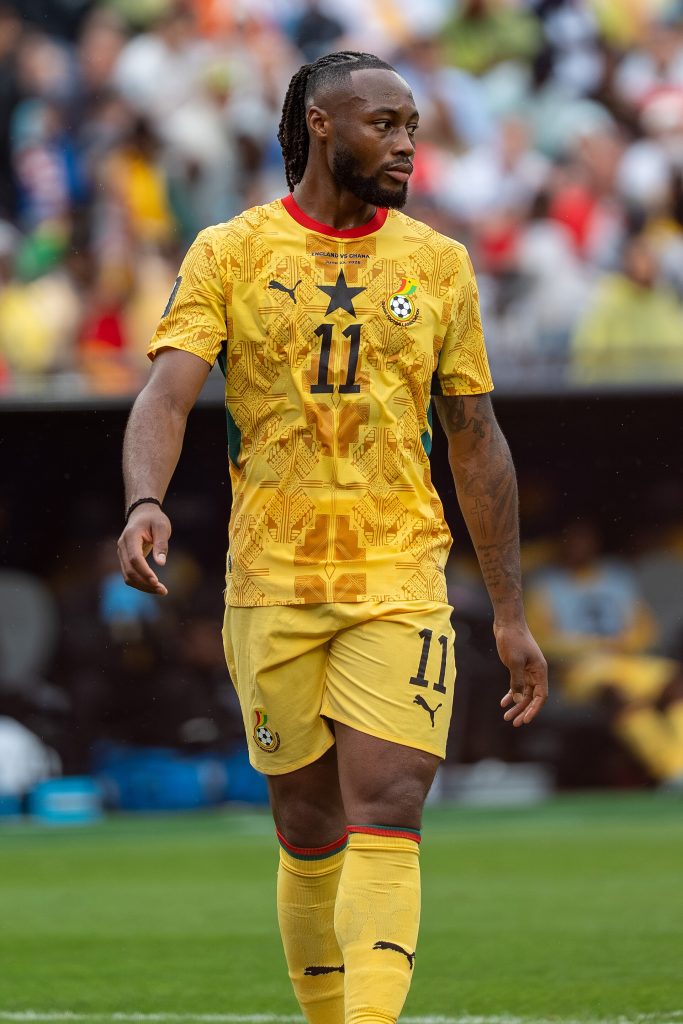 Antoine Semenyo avec le Ghana à la Coupe du monde 2026