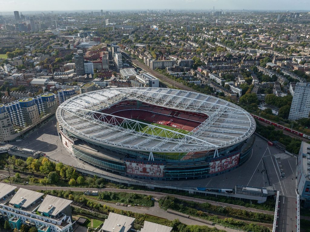 L’Emirates Stadium, stade d’Arsenal