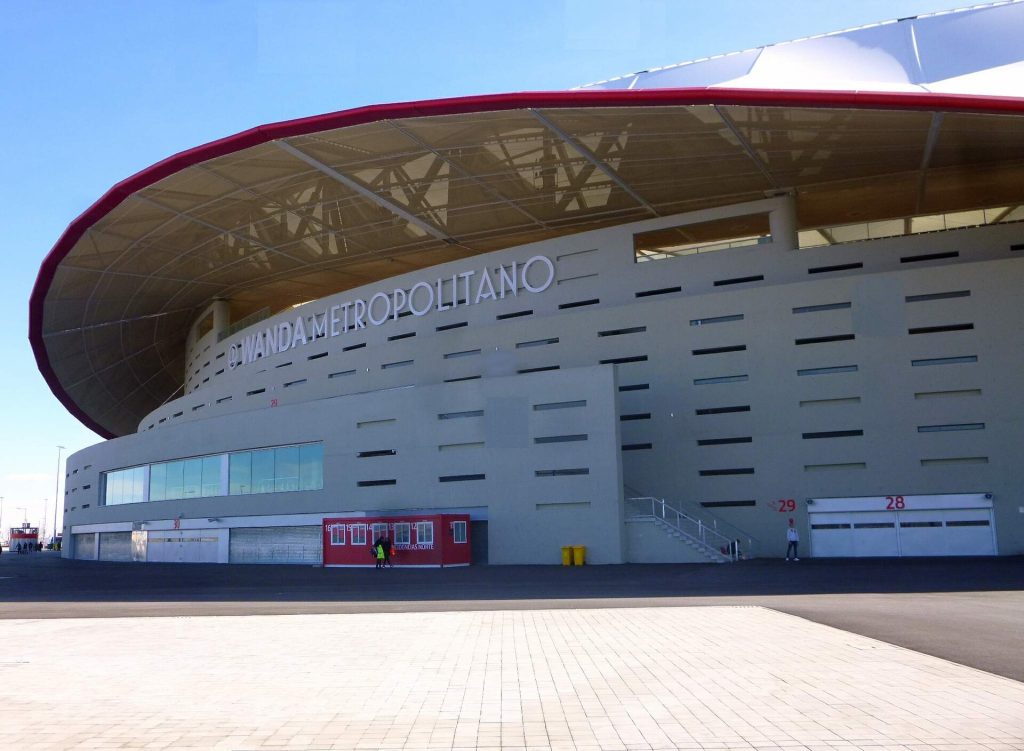 Le stade Metropolitano de l’Atlético de Madrid