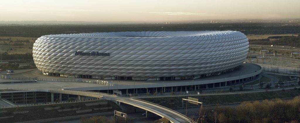 L’Allianz Arena de Munich, lieu de Bayern-Arsenal
