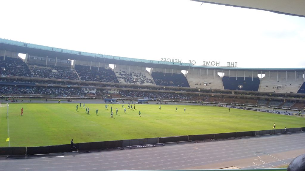 Le stade de Kasarani à Nairobi, au Kenya