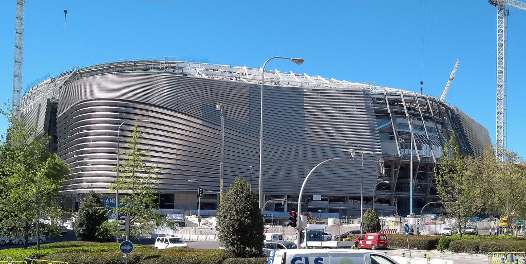 Le stade Santiago Bernabéu du Real Madrid